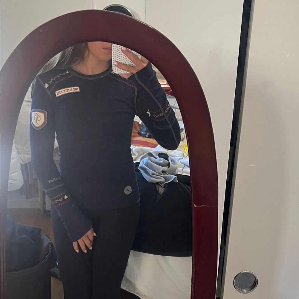 Navy Aspen Long Sleeve
